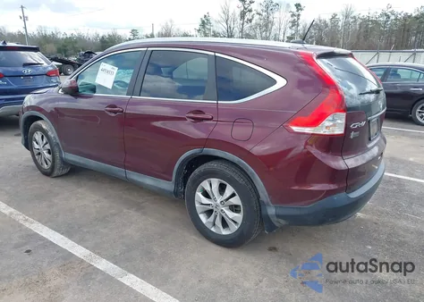 2013 Honda Cr-V Ex-L from USA, damaged, VIN 5J6RM3H73DL042031